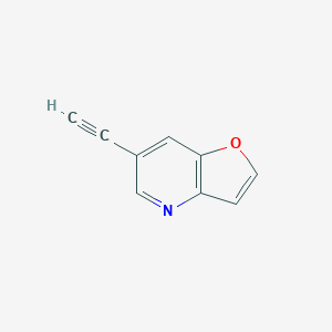 molecular formula C9H5NO B1393366 6-Ethynylfuro[3,2-b]pyridine CAS No. 1203499-35-7