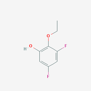 molecular formula C8H8F2O2 B1393368 2-Ethoxy-3,5-difluorophenol CAS No. 1017779-78-0