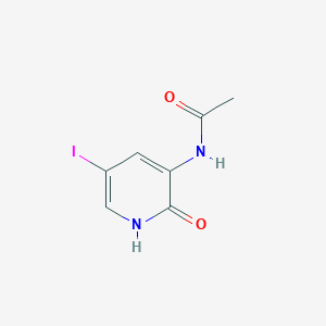 N-(2-Hydroxy-5-iodopyridin-3-yl)acetamide