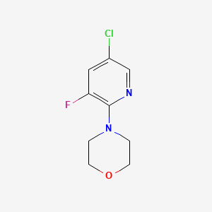 4-(5-Chloro-3-fluoropyridin-2-yl)morpholine