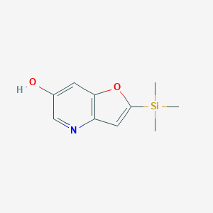2-(Trimethylsilyl)furo[3,2-b]pyridin-6-ol