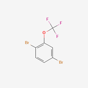 molecular formula C7H3Br2F3O B1393383 1,4-Dibromo-2-(trifluoromethoxy)benzene CAS No. 175278-13-4