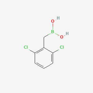B1393385 (2,6-Dichlorobenzyl)boronic acid CAS No. 1072946-39-4