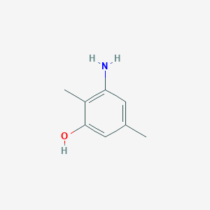 molecular formula C8H11NO B13933868 3-Amino-2,5-dimethylphenol 