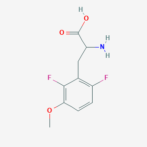 2-Amino-3-(2,6-difluoro-3-methoxyphenyl)propanoic acid