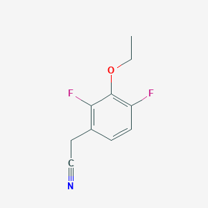 2-(3-Ethoxy-2,4-difluorophenyl)acetonitrile