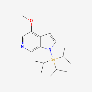 4-Methoxy-1-(triisopropylsilyl)-1H-pyrrolo[2,3-c]pyridine
