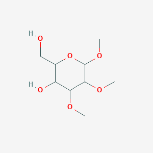 molecular formula C₉H₁₈O₆ B013934 Methyl 2,3-di-O-methyl-alpha-D-glucopyranoside CAS No. 14048-30-7