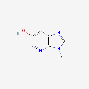 molecular formula C7H7N3O B1393401 3-甲基-3H-咪唑并[4,5-b]吡啶-6-醇 CAS No. 1171920-70-9
