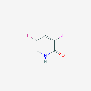 molecular formula C5H3FINO B1393405 5-Fluoro-3-iodo-pyridin-2-ol CAS No. 1186311-05-6