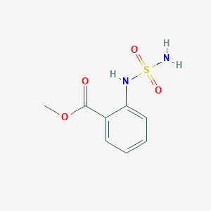 molecular formula C8H10N2O4S B139341 Methyl 2-(sulfamoylamino)benzoate CAS No. 127903-06-4
