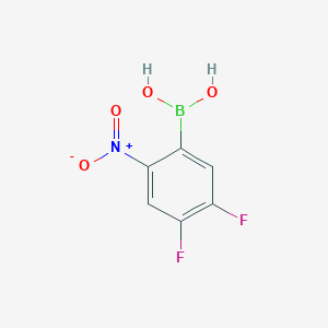 (4,5-Difluoro-2-nitrophenyl)boronic acid