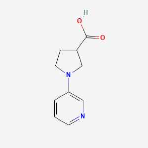 1-Pyridin-3-ylpyrrolidine-3-carboxylic acid