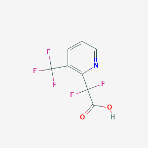 Difluoro[3-(trifluoromethyl)pyridin-2-yl]acetic acid