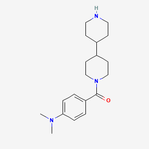 4-(Dimethylamino)phenyl 4-(4-piperidyl)piperidyl ketone