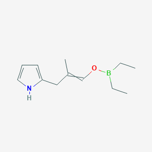 molecular formula C12H20BNO B13934343 Agn-PC-0JT6PI CAS No. 61142-04-9