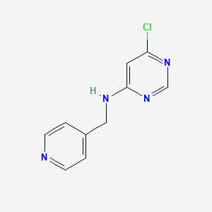 6-Chloro-N-(4-pyridinylmethyl)-4-pyrimidinamine