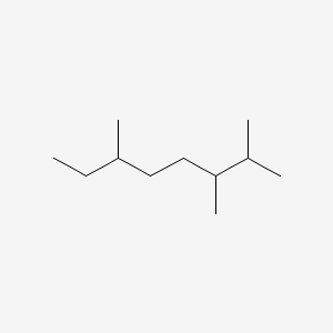 molecular formula C11H24 B13934434 2,3,6-Trimethyloctane CAS No. 62016-33-5