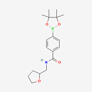 4-(Tetrahydrofurfurylaminocarbonyl)phenylboronic acid pinacol ester
