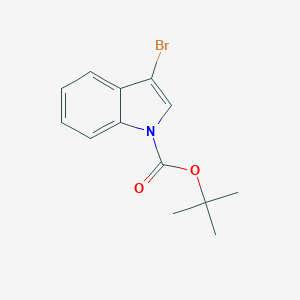 molecular formula C13H14BrNO2 B139348 Tert-butyl 3-bromo-1h-indole-1-carboxylate CAS No. 143259-56-7