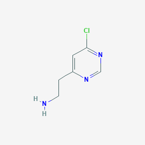molecular formula C6H8ClN3 B13934809 (6-Chloro-pyrimidin-4-yl)ethylamine 