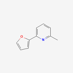 molecular formula C10H9NO B13934845 2-Furan-2-yl-6-methylpyridine CAS No. 208110-84-3