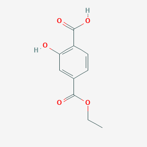 molecular formula C10H10O5 B1393513 2-Hydroxy-4-(ethoxycarbonyl)benzoic acid CAS No. 860709-20-2