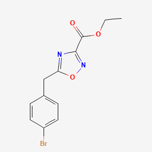 Ethyl 5-(4-Bromobenzyl)-1,2,4-oxadiazole-3-carboxylate
