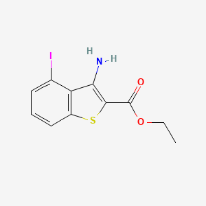 Ethyl 3-Amino-4-iodo-1-benzothiophene-2-carboxylate