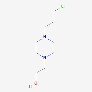 molecular formula C9H19ClN2O B139352 4-(3-Chloropropyl)-1-piperazineethanol CAS No. 57227-28-8