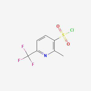 2-Methyl-6-(trifluoromethyl)pyridine-3-sulfonyl chloride