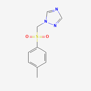 molecular formula C10H11N3O2S B1393554 1-(tosylmethyl)-1H-1,2,4-triazole CAS No. 1086386-10-8