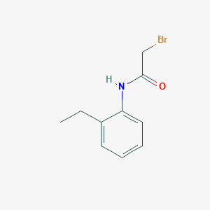 molecular formula C10H12BrNO B1393560 2-Bromo-N-(2-ethylphenyl)acetamide CAS No. 895854-04-3