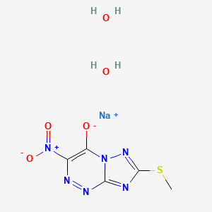 molecular formula C5H7N6NaO5S B1393591 Triazavirin CAS No. 928659-17-0