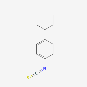 molecular formula C11H13NS B1393600 1-sec-Butyl-4-isothiocyanatobenzene CAS No. 149865-85-0