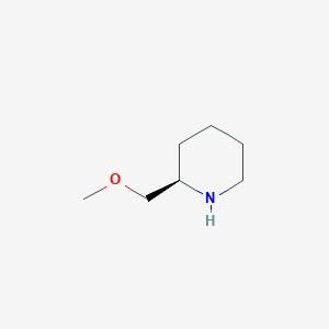 molecular formula C7H15NO B13936047 (R)-2-methoxymethylpiperidine 