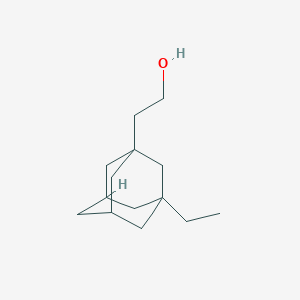 molecular formula C14H24O B1393610 2-(3-乙基-1-金刚烷基)乙醇 CAS No. 1291486-04-8