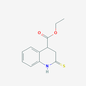 Ethyl 2-thioxo-1,2,3,4-tetrahydroquinoline-4-carboxylate