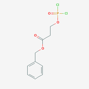 3-[(Dichlorophosphinyl)oxy]propanoic Acid Benzyl Ester