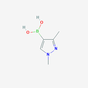 B1393634 1,3-Dimethylpyrazole-4-boronic acid CAS No. 1146616-03-6