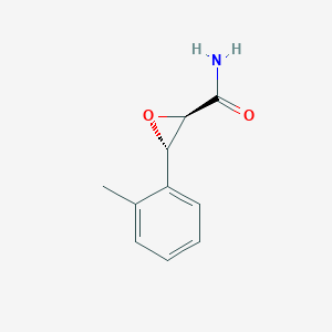 molecular formula C10H11NO2 B13936651 (2R,3S)-3-o-tolyloxirane-2-carboxamide 