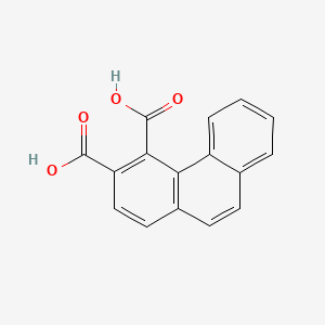 molecular formula C16H10O4 B13936711 Phenanthrene-3,4-dicarboxylic acid CAS No. 63018-89-3