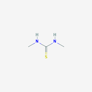 molecular formula C3H8N2S B139369 N,N'-Dimethylthiourea CAS No. 534-13-4