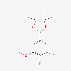 2-(3,4-Difluoro-5-methoxyphenyl)-4,4,5,5-tetramethyl-1,3,2-dioxaborolane
