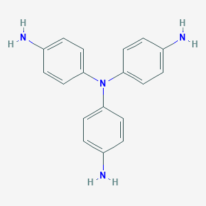 molecular formula C18H18N4 B013937 Tris(4-aminophenyl)amine CAS No. 5981-09-9