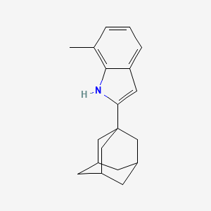 2-(adamantan-1-yl)-7-methyl-1H-indole