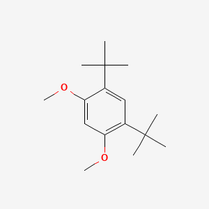 molecular formula C16H26O2 B13937032 1,5-Di-tert-butyl-2,4-dimethoxy-benzene 