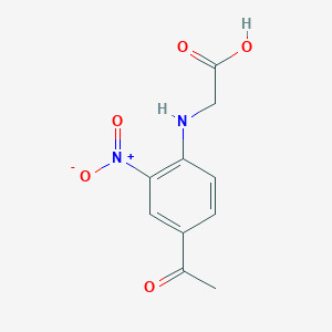 N-(4-acetyl-2-nitrophenyl)glycine