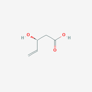molecular formula C5H8O3 B13937154 (R)-3-Hydroxypent-4-enoic acid 