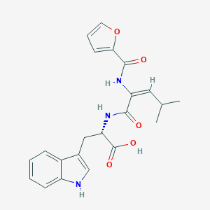 N-(2-Furoyl)-alpha,beta-didehydroleucyl-tryptophan